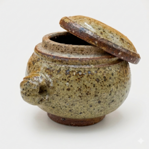 DÓZA S VÍKEM Dřevo menší